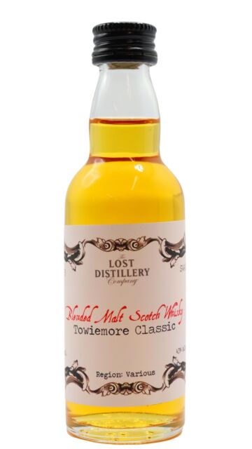 Towiemore - Lost Distillery Company - Classic Blended Scotch Whisky Miniature