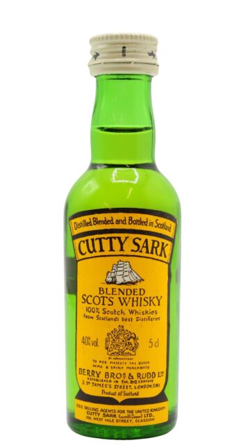 Cutty Sark - Blended Scots Whisky Miniature