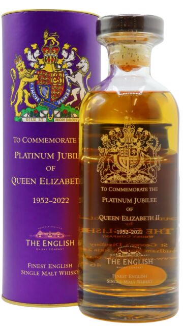 The English - Queen Elizabeth II Platinum Jubilee - Commemorative Single Malt Whisky