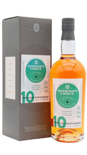 Caol Ila - Hepburns Choice - Port Finished Single Malt Scotch 2010 10 year old Whisky