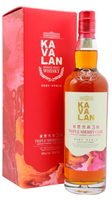 Kavalan - Triple Sherry Cask Single Malt Taiwanese Whisky