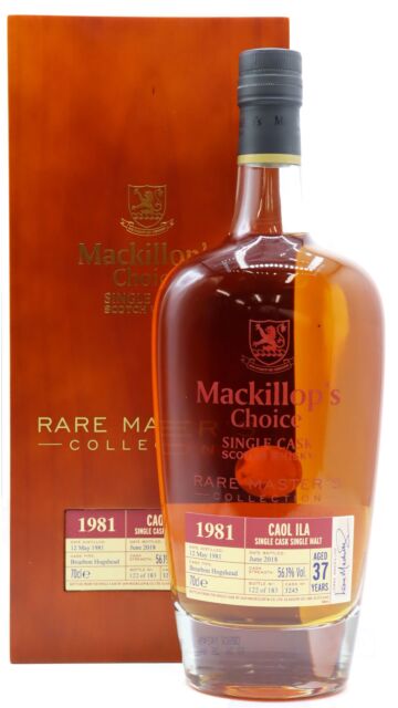 Caol Ila - Mackillop's Choice Rare Master's Collection 1981 37 year old Whisky