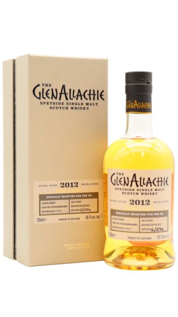 GlenAllachie - Single Peated Bourbon Cask #806890 2012 9 year old Whisky