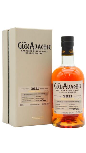 GlenAllachie - Single Tawny Port Hogshead Cask #5368 2011 10 year old Whisky