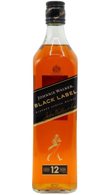 Johnnie Walker - Black Label Blended Scotch 12 year old Whisky (Unboxed)