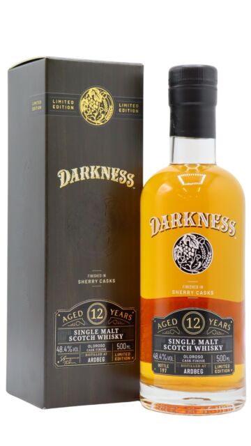 Ardbeg - Darkness - Oloroso Sherry Cask Finish Single Malt Scotch 12 year old Whisky