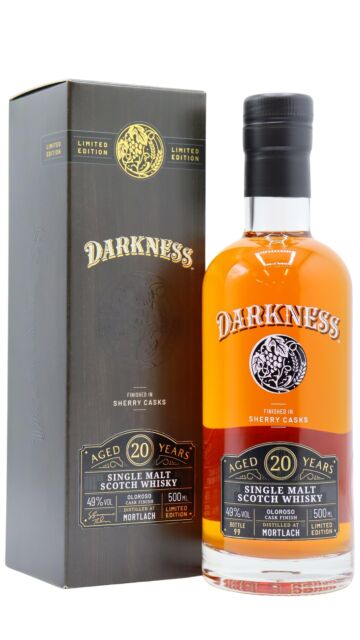 Mortlach - Darkness - Oloroso Sherry Cask Finish Single Malt Scotch 20 year old Whisky