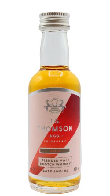 J.G. Thomson - Rich Blended Malt Scotch Whisky Miniature