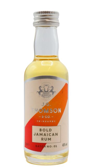 J.G. Thomson - Bold Jamaican Rum Miniature