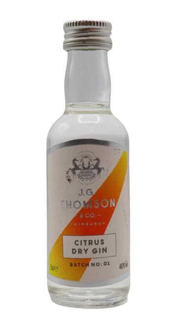 J.G. Thomson - Citrus Dry Gin Miniature