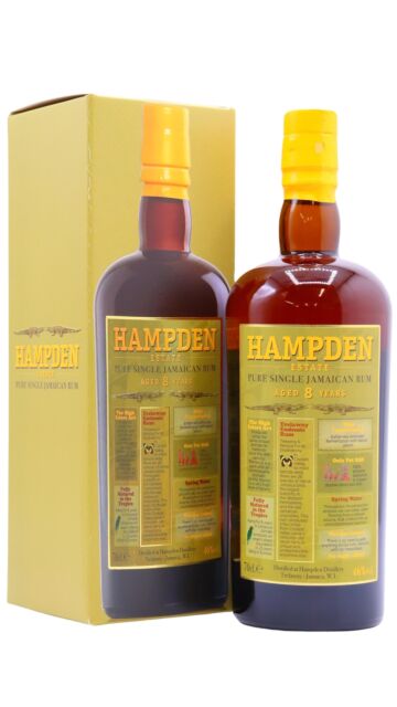 Hampden Estate - Pure Single Jamaican 8 year old Rum