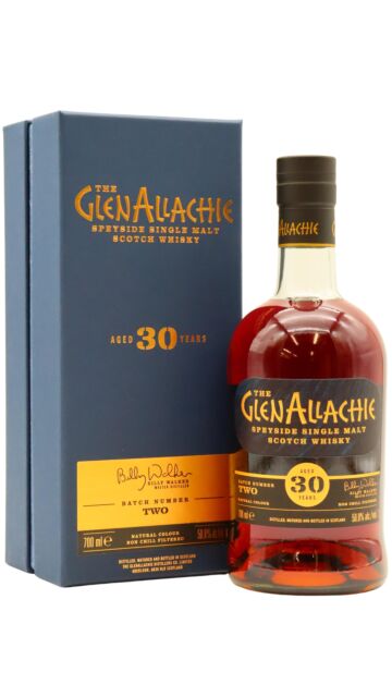 GlenAllachie - Cask Strength Batch #2 Single Malt Scotch 30 year old Whisky