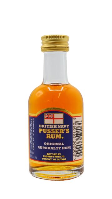 Pusser's - Blue Label Rum Miniature