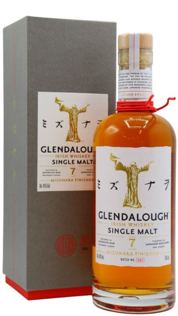 Glendalough - Mizunara Finish Single Malt Irish 7 year old Whiskey