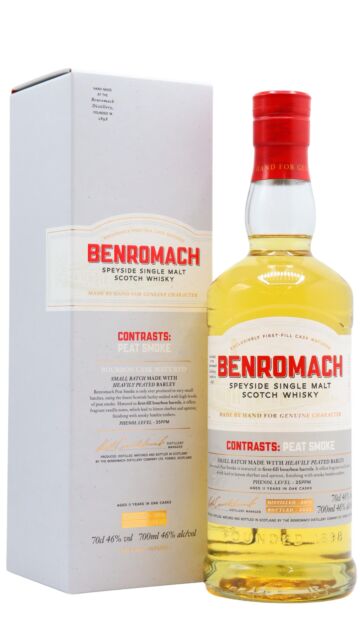 Benromach - Contrasts - Peat Smoke Single Malt Scotch 2010 11 year old Whisky