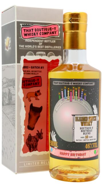 That Boutique-y Whisky Company - Birthday Blend Batch #1 Blended Scotch 10 year old Whisky