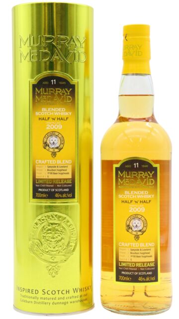 Murray McDavid - Half ‘N’ Half Crafted Blend Blended Scotch 11 year old Whisky