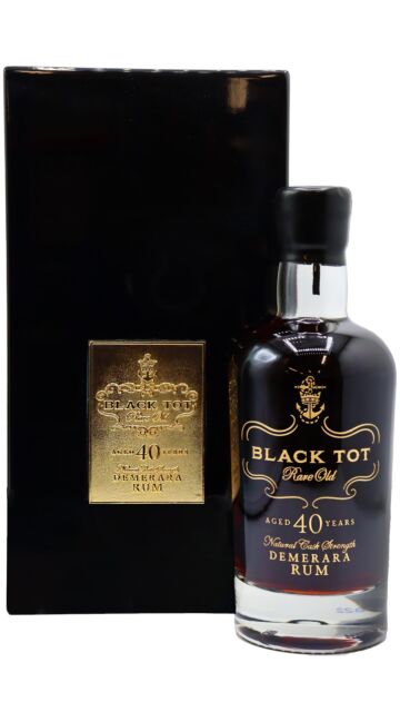 Black Tot - Rare Old 40 year old Rum