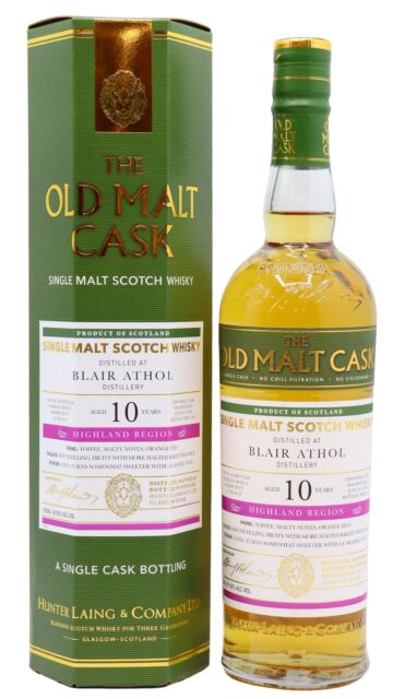 Blair Athol - Old Malt Cask - Single Sherry Cask #19419 2011 10 year old Whisky