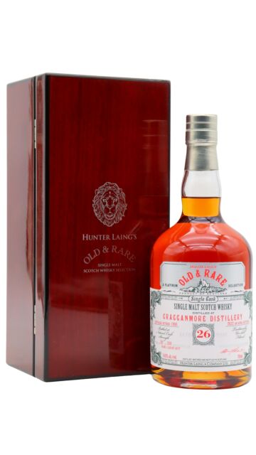 Cragganmore - Hunter Laing's Old & Rare Single Cask Single Malt Scotch 1995 26 year old Whisky