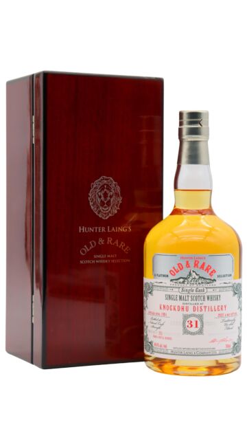Knockdhu - Hunter Laing's Old & Rare Single Cask Single Malt Scotch 1991 31 year old Whisky