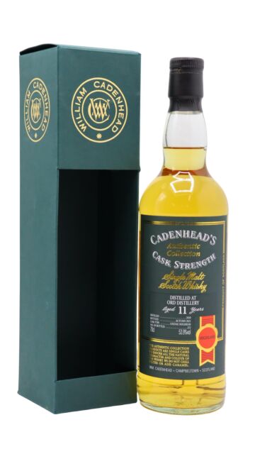 Glen Ord - Cadenhead's Authentic Collection Single Malt Scotch 2010 11 year old Whisky