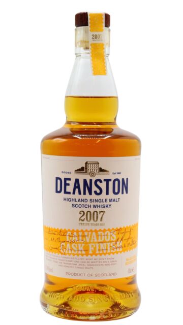 Deanston - Calvados Cask Finish Highland Single Malt Scotch 2007 12 year old Whisky