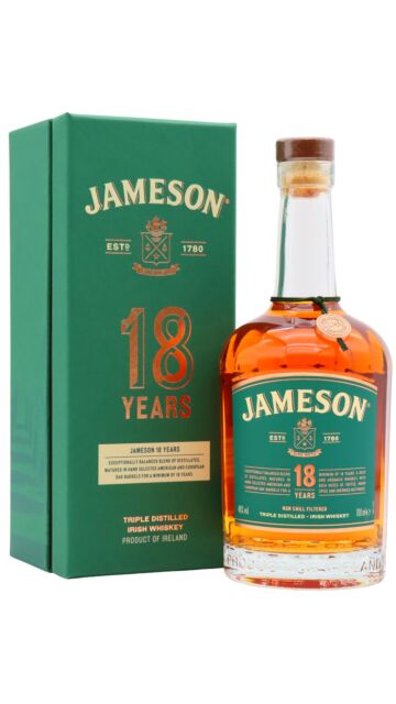 Jameson - Triple Distilled Irish 18 year old Whiskey