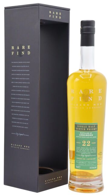 Longmorn - Gleann Mor Rare Find Single Cask #80036 1999 22 year old Whisky