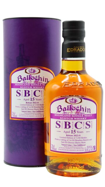 Ballechin - Small Batch Cask Strength 2022 Release Single Malt Scotch 15 year old Whisky