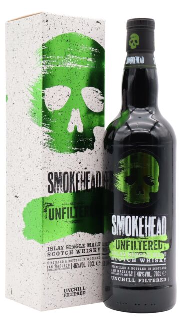 Smokehead - Unfiltered Islay Single Malt Scotch Whisky