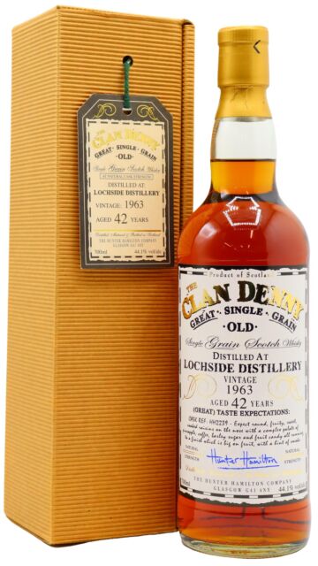Lochside (silent) - Clan Denny Single Grain Single Cask #2239 1963 42 year old Whisky