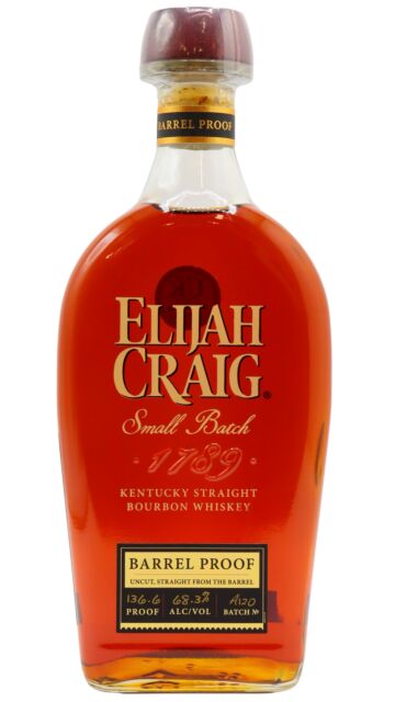 Elijah Craig - Barrel Proof Batch A120 Kentucky Straight Bourbon 12 year old Whiskey