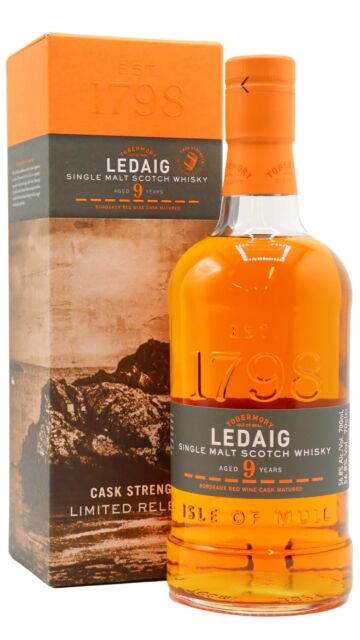 Ledaig - Bordeaux Red Wine Cask Single Malt Scotch 2012 9 year old Whisky