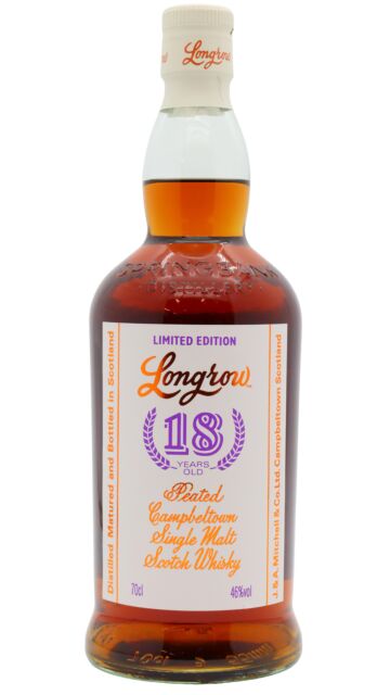 Longrow - 2022 Release Campbeltown Single Malt Scotch 18 year old Whisky