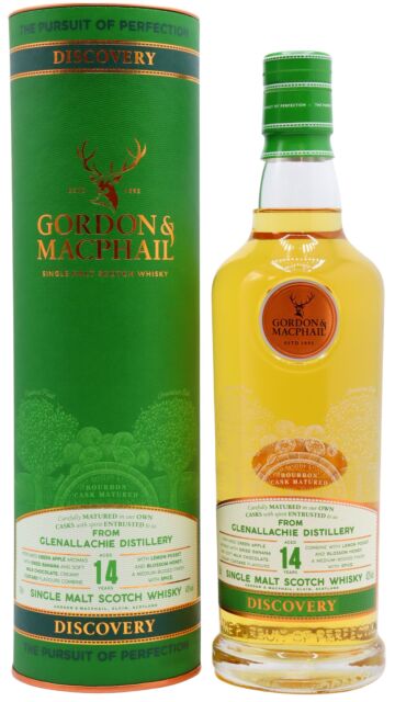 GlenAllachie - Gordon & MacPhail Discovery Single Malt Scotch 14 year old Whisky