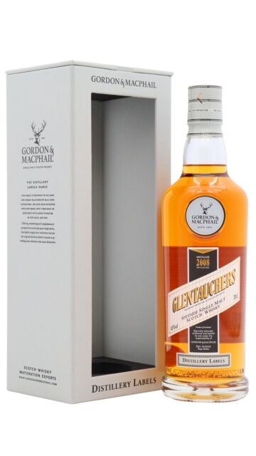 Glentauchers - Gordon & MacPhail Distillery Labels Single Malt Scotch 2008 Whisky