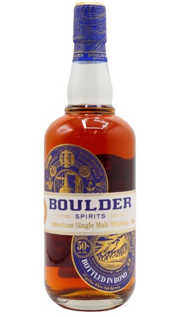 Boulder - Bottled In Bond - Colorado Single Malt  4 year old Whiskey