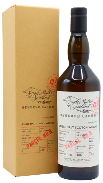 Linkwood - Single Malts Of Scotland - Reserve Cask - Parcel #8 2010 10 year old Whisky
