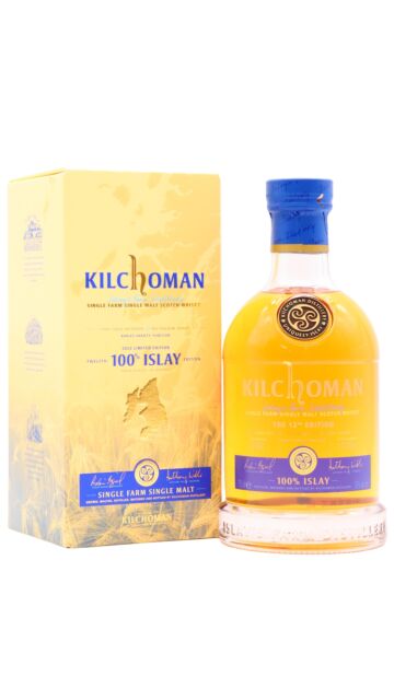 Kilchoman - The 100% Islay 12th Edition Single Malt Scotch 8 year old Whisky