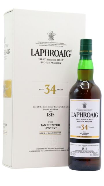 Laphroaig - The Ian Hunter Story - Book 4: Malt Master Single Malt Scotch 34 year old Whisky