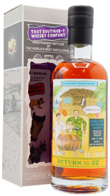 Chief’s Son - That Boutique-y Whisky Company Batch #1 Single Malt Australian 5 year old Whisky