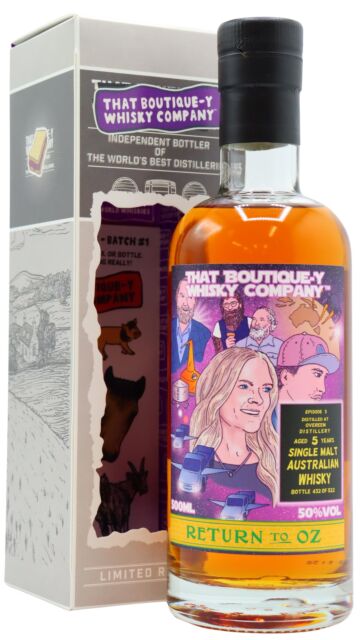 Overeem - That Boutique-y Whisky Company Batch #3 Single Malt Australian 5 year old Whisky
