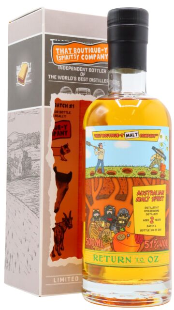 Riverbourne - That Boutique-y Whisky Company Batch #2 Australian Malt 2 year old Spirit