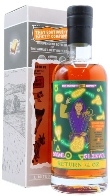 Tria Prima - That Boutique-y Whisky Company Batch #1 Single Malt Australian 2 year old Spirit