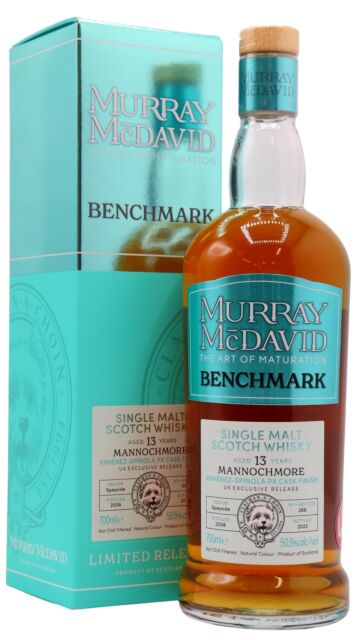 Mannochmore - Murray McDavid Benchmark Single Pedro Ximenez Cask #2006606 2008 13 year old Whisky