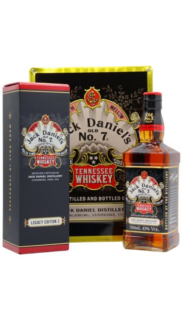 Jack Daniel's - Old No. 7 Legacy Edition 2 Tennessee Whiskey (Includes Bar Sign)