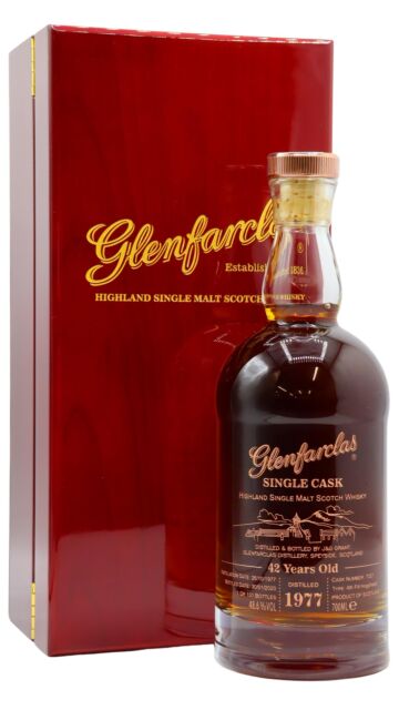 Glenfarclas - Limited Release Single Sherry Cask #7027 1977 42 year old Whisky