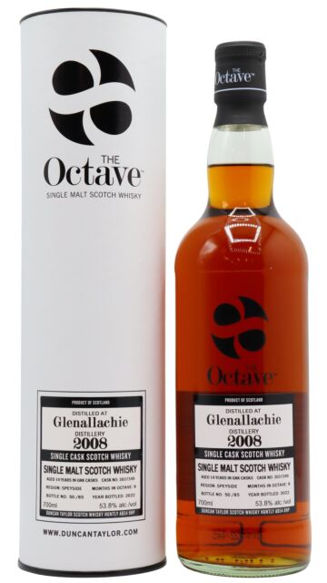 GlenAllachie - The Octave Single Cask #3037349 2008 14 year old Whisky