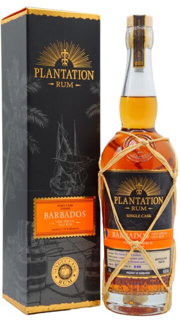 Plantation - Single Cask Collection 2022 - Port Cask Barbados VSOR 2016 6 year old Rum